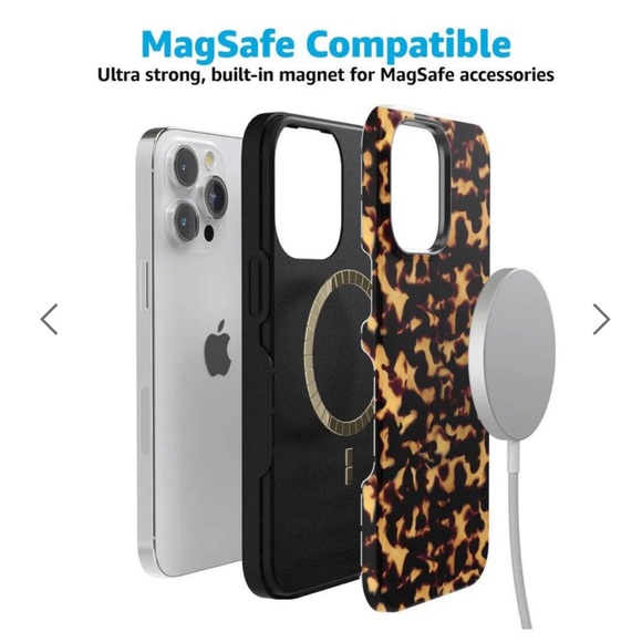 CASELY shell shocked tortoise print case IPhone 15Pro - Picture 4 of 9